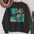 Del Mar 競馬 サラブレッドサンタアニタ競馬選手 スウェットシャツ 年配の女性への贈り物
