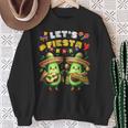 Lets Fiesta 5 De Mayo ポンチョ アボカド メキシカン パーティー メンズ レディース スウェットシャツ 年配の女性への贈り物