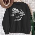 Frogman Bonefrog アンティーク調ホワイトプリント スウェットシャツ 年配の女性への贈り物