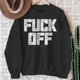 メンズ Fuck Off Thrash メタル スウェットシャツ 年配の女性への贈り物