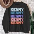 Modern Repeated Text Kenny スウェットシャツ 年配の女性への贈り物