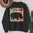Hippo カバ スウェットシャツ 年配の女性への贈り物