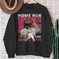 Home Run King Marcell Ozuna Atlanta Mlbpa スウェットシャツ 年配の女性への贈り物