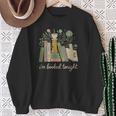 I'm Booked Tonight Floral Books Cozy Reading Graphic Sweatshirt Gifts for Old Women