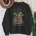 I'm Not A Bookworm I'm A Book Dragon Literary Dragon Reader Sweatshirt Gifts for Old Women
