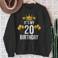 It's My 20Th Birthday Party 20歳 誕生日 メンズ レディース スウェットシャツ 年配の女性への贈り物