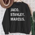 JacoStanleyMarcusJazz Guitar Godsミュージシャン スウェットシャツ 年配の女性への贈り物