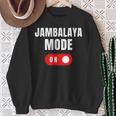 Jambalaya モード 面白い文字 食べ物愛好家に最適 スープ ユーモア スウェットシャツ 年配の女性への贈り物