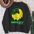 Junglist ドラムとベース Dnb スマイリー スウェットシャツ 年配の女性への贈り物