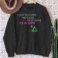 LDS 1st Nephi Pun Book Of Mormon Joke In Tents Sweatshirt Gifts for Old Women