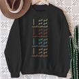 Lee First Name My Personalized Named スウェットシャツ 年配の女性への贈り物
