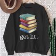 Get Lit Reading Book Sweatshirt Gifts for Old Women Get Lit Reading Book Sweatshirt Gifts for Old Women