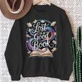 Lost In a Good Book Sweatshirt Gifts for Old Women Lost In a Good Book Sweatshirt Gifts for Old Women