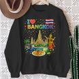 I Love Bangkok タイ旅行お土産 スウェットシャツ 年配の女性への贈り物