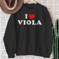 I Loveiola 私は愛するiola スウェットシャツ 年配の女性への贈り物