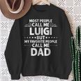Luigi Nome Regalo Divertente Per La Festa Del Papà Felpa Regalos para ancianas