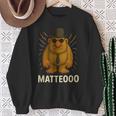 Matteooo イタリアンブレインロットミーム – シュールなaiクリーチャー スウェットシャツ 年配の女性への贈り物