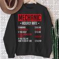 Mechanics Auto Mechanics メカニック 時給 カーメカニック スウェットシャツ 年配の女性への贈り物