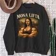 Mona Lifta マッスル モナリザ ジム ユーモア スウェットシャツ 年配の女性への贈り物