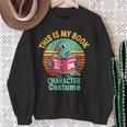 Pigeon Book Character Costume For Reading Day Sweatshirt Gifts for Old Women