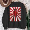 Pilot Plane Airport Air Traffic Controller Risingun Flag スウェットシャツ 年配の女性への贈り物
