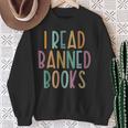 I Read Banned Books Challenged Books Sweatshirt Gifts for Old Women I Read Banned Books Challenged Books Sweatshirt Gifts for Old Women