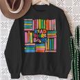 Read More Books Library Reading Literature Book Lover Nerd Sweatshirt Gifts for Old Women