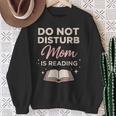 Reading Mom Bookish Mother Book Lover Sweatshirt Gifts for Old Women