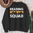 Reading Squad Book Lover And Reading Teacher For Men Women Kids Sweatshirt Gifts for Old Women Reading Squad Book Lover And Reading Teacher For Men Women Kids Sweatshirt Gifts for Old Women