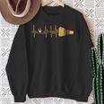 Shuttlecock バドミントン ハートビート メンズ レディース キッズ チームプレーヤー 長袖tシャツ スウェットシャツ 年配の女性への贈り物
