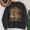 That’s What I Do I Read Books Reading Bookworm Reader Sweatshirt Gifts for Old Women