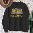 Ussシーウルフssn-21サブマリン 長袖tシャツ スウェットシャツ 年配の女性への贈り物