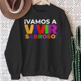 Vamos Aivirabroso Frase フランシア・マルケス スウェットシャツ 年配の女性への贈り物