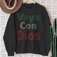 Vaya Con Dios Go With God Walk With God インスピレーションtシャツ 長袖tシャツ スウェットシャツ 年配の女性への贈り物