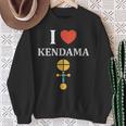 けん玉 おもちゃ シンプル ユーモア けん玉 I Love Kendama スウェットシャツ 年配の女性への贈り物
