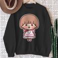 ゆるかわメルちゃん ビッグプリント（表裏） スウェットシャツ 年配の女性への贈り物
