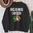 アイルランドのボクシングとビール 面白いアイルランド国旗tシャツ スウェットシャツ 年配の女性への贈り物