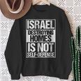 イスラエル Destroying Homes Is Notelf-Defense スウェットシャツ 年配の女性への贈り物