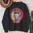 ガネーシャ 象 ヒンドゥー教の神 ガネーシャ 河合主 ガネーシャ 長袖tシャツ スウェットシャツ 年配の女性への贈り物