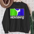 キックボクサー 格闘技 キックボクシング キックボクシング 長袖tシャツ スウェットシャツ 年配の女性への贈り物