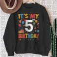 キッズ 5歳の誕生日シャツ男の子キッズ幼児5歳の誕生日男の子 スウェットシャツ 年配の女性への贈り物