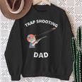 クレイトラップ 射撃 お父さん アウトドア スポーツ メンズ 長袖tシャツ スウェットシャツ 年配の女性への贈り物