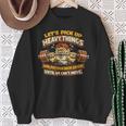 ジム ヘビーリフティング 皮肉なパワーリフティング スウェットシャツ 年配の女性への贈り物