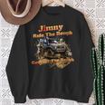 ジムニー 4X4 オフロード トラック 長袖tシャツ スウェットシャツ 年配の女性への贈り物
