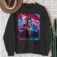 セクシーガールグラフィックtシャツ セクシーピンナップモデル&エキゾチックカー スウェットシャツ 年配の女性への贈り物
