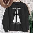 ドイツでの楽しい高速運転のためのクラフトワークアウトバーン 長袖tシャツ スウェットシャツ 年配の女性への贈り物