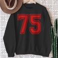 ナンバー75 Redports Teamtyle 長袖tシャツ スウェットシャツ 年配の女性への贈り物