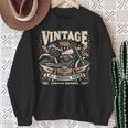 ビンテージ 1960 1960年生まれ 64歳の誕生日 バイクバイカー 長袖tシャツ スウェットシャツ 年配の女性への贈り物
