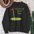 ホールインワンゴルファー2026ホールインワンゴルフ記念品 Hole In One Golfer 2026 スウェットシャツ 年配の女性への贈り物