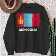 モンゴル国旗tシャツ スウェットシャツ 年配の女性への贈り物